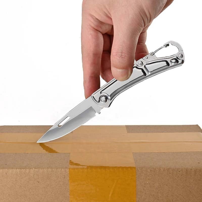 80PCS Stainless Steel Folding Knife Handcrafted Engraving Tools Multi-function Pocket Small Knife for Craft Enthusiasts Carving Knife Set Utility Knife Craft Carving