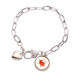 thumbnail image 1 of Pulsera de cadena de corazón Año de Buey Zodiaco Rojo Unbranded, 1 of 3