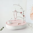 thumbnail image 4 of Walbest Swan Lake Jewelry Organizer Ring Earring Necklace Dispaly Holder Storage Box, Jewelry Tree Bracelet and Necklace Holder, Jewelry Tray, 4 of 7