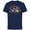 Navy, variant on Disney Mickey & Friends Vacation Selfie Family Trip 2024 - Short Sleeve Cotton T-Shirt for Adults - Customized-Navy