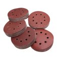 thumbnail image 3 of Labymos 100 PCS 125mm Hook Loop Sandpaper with 8 Hole Sand Pads Set 60-1000 Grit, 3 of 8