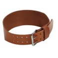 thumbnail image 1 of Weightlifting Belt,  1 Layer Leather Double Prong Power Lifting Back Support Men Women Strength For Weightlifting Training, 1 of 8