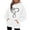Blue, variant on WILLBEST hoodie women Women's Crew Neck Pocket Valentine's Day Heart Print Long Sleeve Pocket Fashion Sweatshirt united hoodie