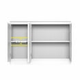 thumbnail image 7 of Buffet Storage Cabinet with 3 Door, 43" W Coffee Bar Cabinet, Kitchen Buffet Sideboard for Living Room, Kitchen, White, 7 of 7