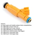 thumbnail image 4 of Motor Genic Set of 8 Fuel Injectors 0280155857 For Ford 4.6 Lincoln Town 822-11154, 4 of 8