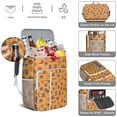 thumbnail image 5 of Travel Cooler Bag - Halloween Minimalist Icons Pattern Camping Beer Cooler Backpack with Bottle Opener- Waterproof Insulated Picnic Backpacks - Cooler Bag for Beach, 5 of 6