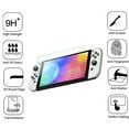 thumbnail image 2 of For Nintendo Switch OLED (2021) [BISENTEK] Tempered Glass Anti Blue Light [Eye Protection] Screen Protector, Anti-Scratch, Anti-Shock, Shatterproof, Bubble Free, 2 of 7