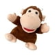 thumbnail image 5 of Guantes de cabeza, marioneta de mano para niños, juguete de peluche de animal imaginativo, mano rellena mono, 5 of 9