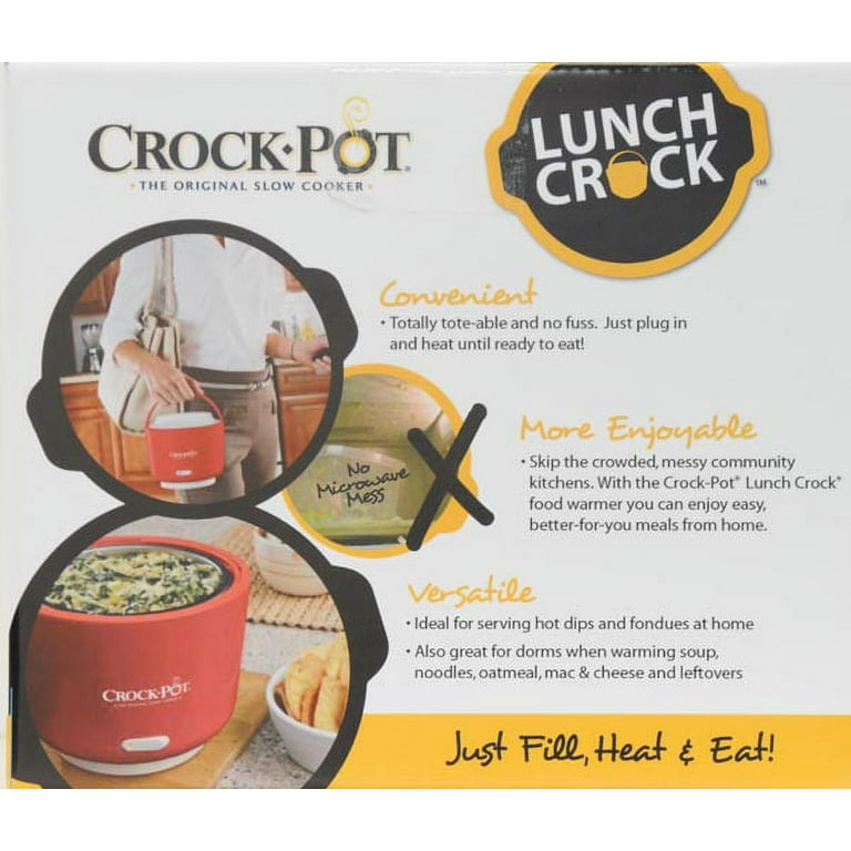 This portable Crock-Pot lets you enjoy a hot meal without a