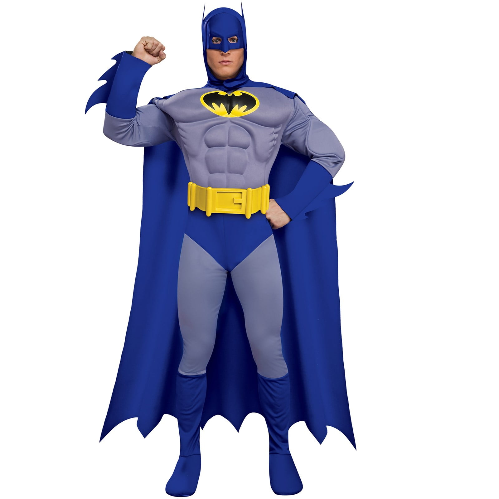Mens Deluxe Muscle Chest Batman - Walmart.com