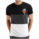thumbnail image 1 of Mens Casual Pantalones Cortos Cuello Redondo Patchwork Impresión Suéter Blusa de Fitness, Camisetas para Hombre, 1 of 4