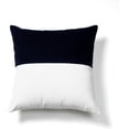 thumbnail image 3 of Stitch N String 18x18 Cotton Blue and White Corduroy Textured Boho Pillow Cushion Covers Set of 2, 3 of 5