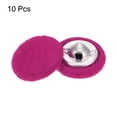 thumbnail image 3 of Uxcell 10pcs 24L Fabric Cloth Covered Button 15mm Round Holes Metal Shank Sewing Buttons for Dress Blouses Rose Red, 3 of 5