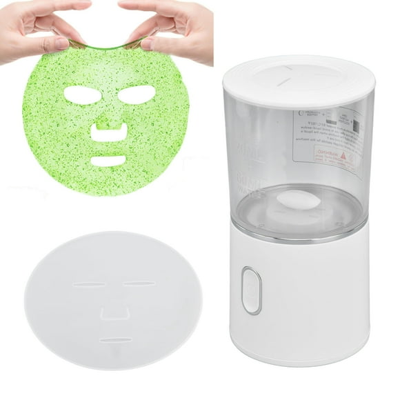 Mácina de Fabricantes de Mascarillas, La Mácina Facial Blanca de la Máscara Facial de Bricolaje Auticú APAGADO IPX5 Impermeable Fácil de Limpieza Saludable Para Uso
