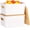2Pcs Storage with Wood Lids, variant on 8/4/2/1pc Storage Bins with Wood Lids – Plastic Stackable Storage Containers with Handle – Medicine Cabinet, Bookshelf Organizer for Home, Office, Desktop, Classroom – White