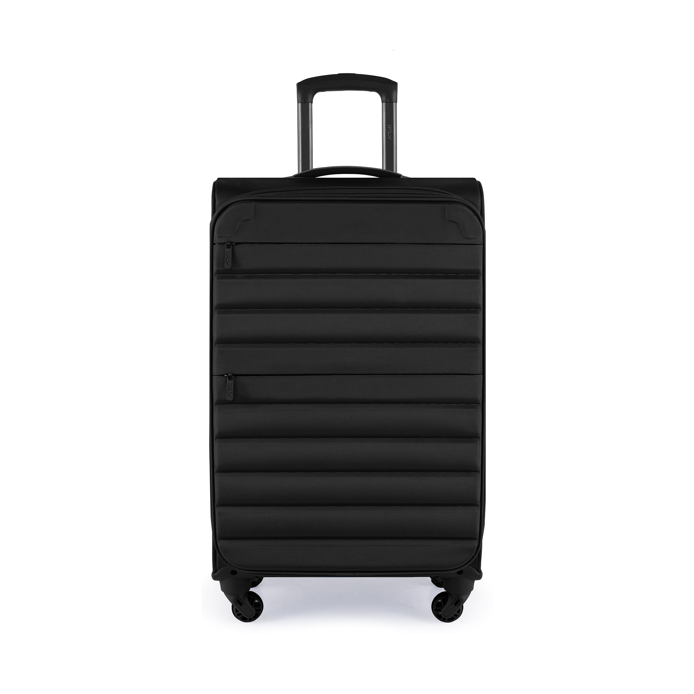 iFLY Fibertech Large Checked Softside Lugage 28, Black