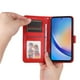 thumbnail image 2 of Funda tipo cartera GANGXUN para Samsung Galaxy A35 , diseño girasol, cuero PU, soporte, cierre magnético, tarjetero, 2 of 5