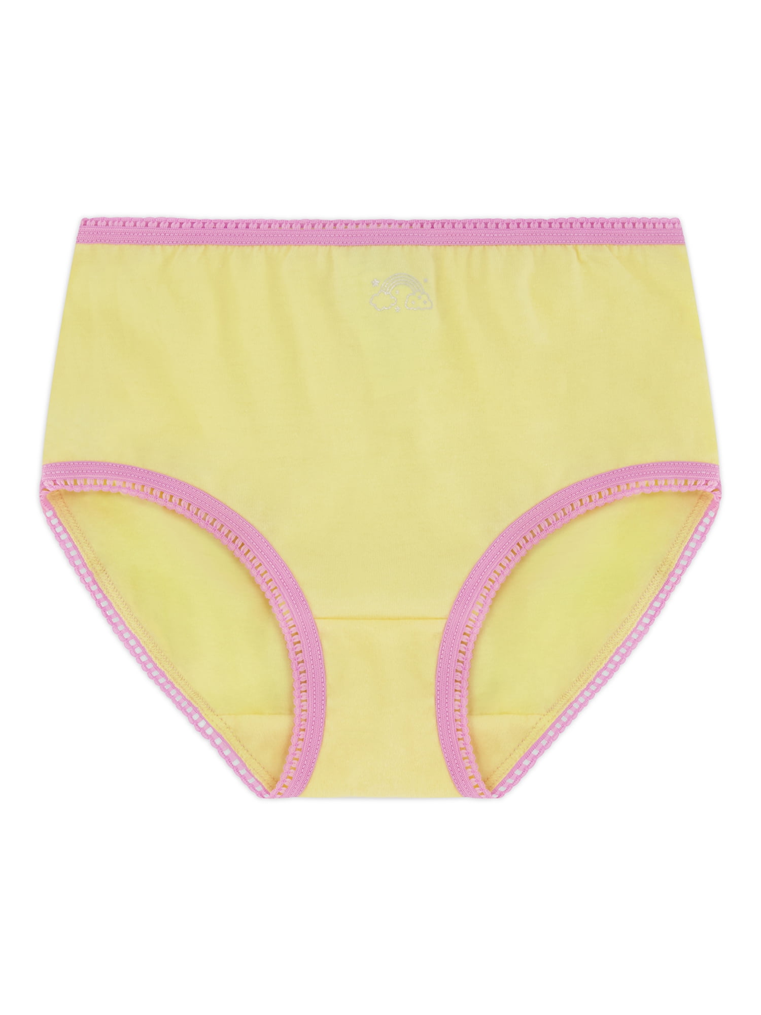 Wonder Nation Girls Cotton Brief Underwear, 14-Pack, Sizes 4-18