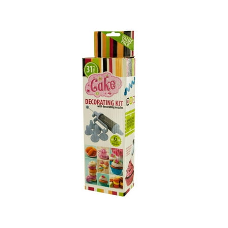 Cake Decorating Kit With Nozzles (Pack Of 6)