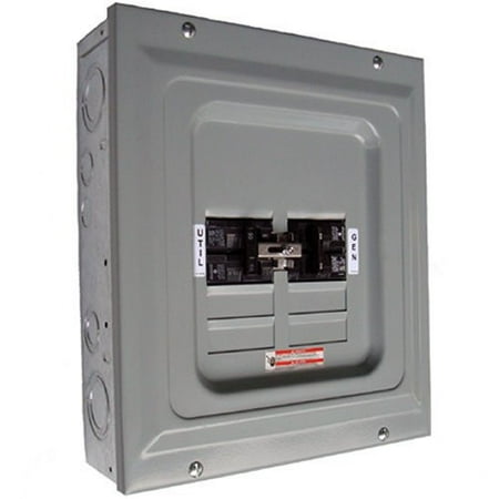 Indoor Transfer Panel - Generac 6333 60 Amp Single Load Indoor Manual Transfer Switch