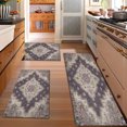 thumbnail image 2 of Kitchen Rugs Sets of 3 Non Slip Washable Kitchen Mats for Floor, Waterproof Kitchen Runner Rug, Floor Mat Carpet for Entryway, Laundry, Sink, Hallway, Bathroom, 2 of 12