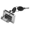 thumbnail image 4 of Glass Cabinet Double Door Lock Display Cabinet Lock No Opening With Key No-opening Display Cabinet Mobile Phone Counter Locks, 4 of 12