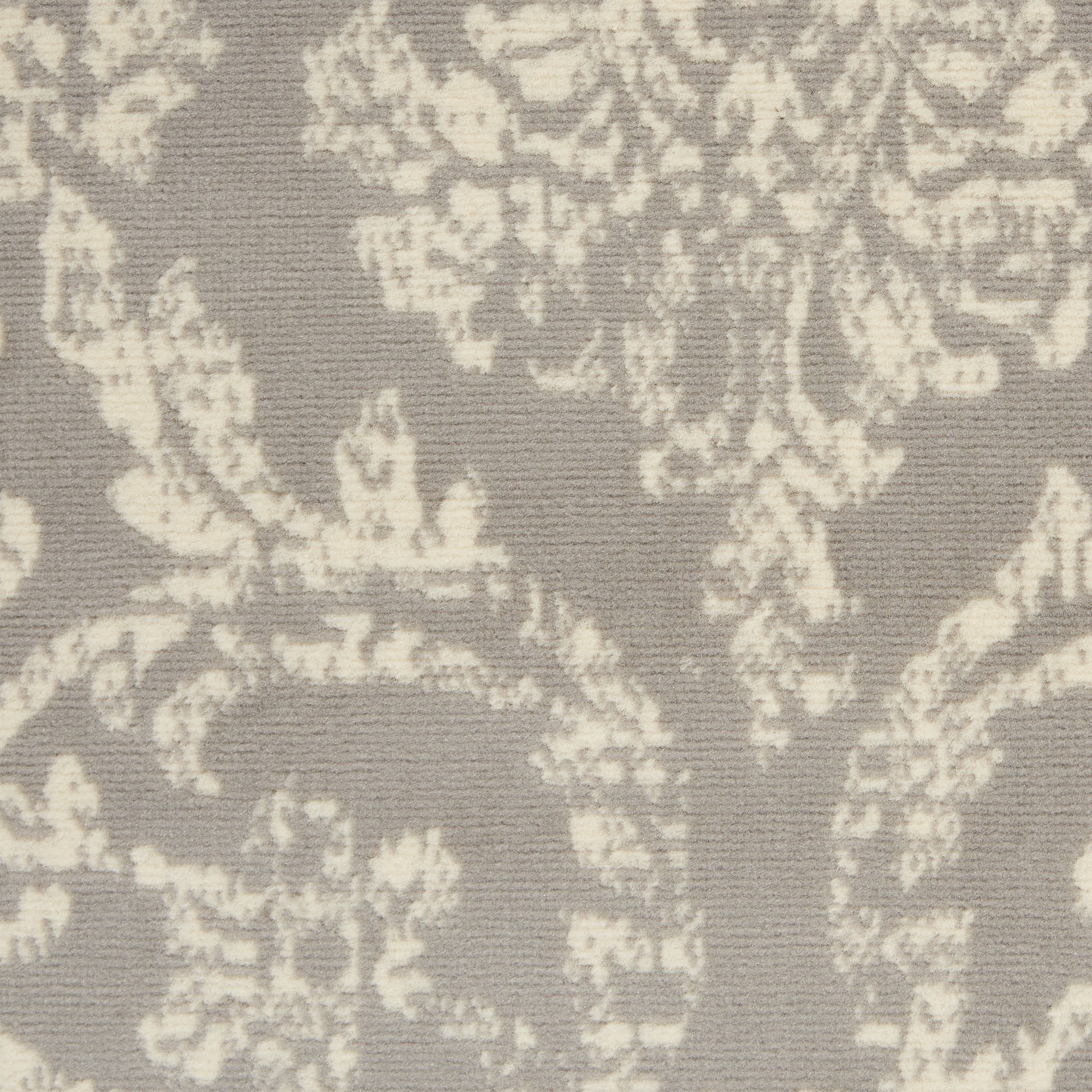 Nourison Bliss Vintage Farmhouse Grey 6' x 9' Area Rug, (6' x 9')