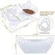 thumbnail image 3 of Comederos para gatos Comederos elevados para gatos inclinados 15 platos de plástico para gatos, 3 of 4