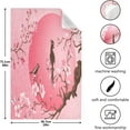 thumbnail image 3 of Coolnut Cherry Blossom Tree with Two Bird Kitchen Dish Towel Set,Drying Kitchen Towels Tea Towels Gift Set for Drying Cleaning Cooking Baking 1Pcs, 3 of 6