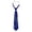 Blue, variant on Unisex Punk Metal Chain Tie Necktie, Cravate Pour Femme & Men, Accessories for Business, Prom & Party 1PC Navy
