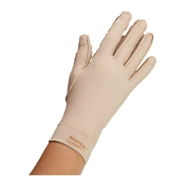 Norco Compression Gloves, Full Finger, Wrist Length, Medium, Right