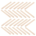 thumbnail image 4 of IFANLANDOR 500Pcs Popsicle Sticks Bulk Craft Supplies Khaki Color For Home Use, 4 of 8