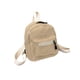 thumbnail image 5 of Mochila de felpa Yuyangstore con cierre de cremallera bolso de viaje Caqui, 5 of 8