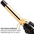 thumbnail image 3 of Rizador digital profesional Hot Tools de oro de 24 quilates de 1 pulgada, 1 unidad., 3 of 5