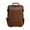 Brown, variant on Men's Fashion Handmade Leather Business Backpack,Brown