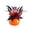 D, variant on RBCKVXZ 4 Styles Pre-Assembled Artificial Pumpkin Floral Arrangement Fall Halloween Thanksgiving Table Centerpiece Sunflower Maple Skull Mantel Party Home Decor Ornament