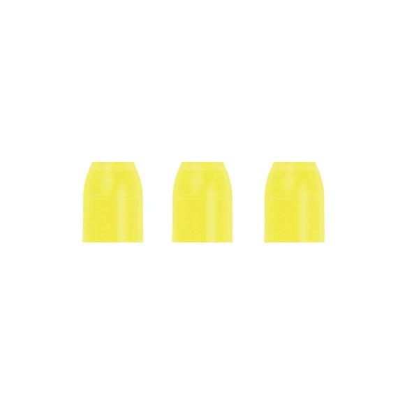 L-Style Accessoire de Vol pour Fléchettes : Inserts Bague Champagne/cap/gobelet pour Fléchettes PRO - Jaune