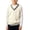 Beige, variant on Toddler Kids Boys Knitted Sleeveless Vest Cotton V Neck Stripe Trim Sweater Gilet Warm School Casual Sweater Waistcoat