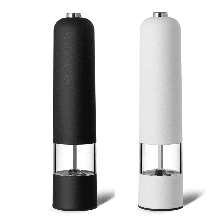 Salt and Pepper Mill Set of 2 Manual with Adjustable Ceramic Grinder from  Coarse to Fine Spice Mill Set