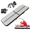 thumbnail image 1 of Fbsport 10 ft Inflatable Gymnastics Mat,  Air Track 4" for Home /Training/Cheerleading/Yoga/Water Sports with Pump, Black, 1 of 6