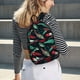 thumbnail image 5 of Balery Fishing Lure Mochila Clásica Impresa Básica para Viaje, Mochila Escolar Resistente al Agua, Mochila de Lona con Correas Ajustables-Small, 5 of 5