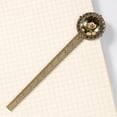 thumbnail image 4 of Hedgehog Book Lover's Delight: Lace Bookmark in Antique Bronze - a Stylish Accessory to Mark Your Spot!, 4 of 5