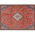 thumbnail image 1 of Ahgly Company Machine Washable Indoor Rectangle Traditional Orange Salmon Pink Area Rugs, 2' x 4', 1 of 7