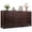 Brown, variant on GALAXHERO Farmhouse 9 Drawer Wood Dresser, 63" Wide Storage Organizer with Double Rustic Handles, TV Stand for 70" TV, Chest of Drawers for Bedroom, Living Room, Brown