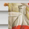 thumbnail image 3 of Carolines Treasures BTBU0174CHF Bouteilles de Vin Rouge et Verres Drapeau Toile Maison Taille, 3 of 4