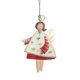 thumbnail image 1 of Decoración navideña Colgante de ángel pintado a mano Colgante para árbol de Navidad Accesorios, 1 of 1