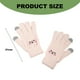 thumbnail image 2 of 2 pares de guantes de algodón con cinco dedos para pantalla táctil para ciclismo, de invierno, cálidos y bonitos, para mujer719, 2 of 5