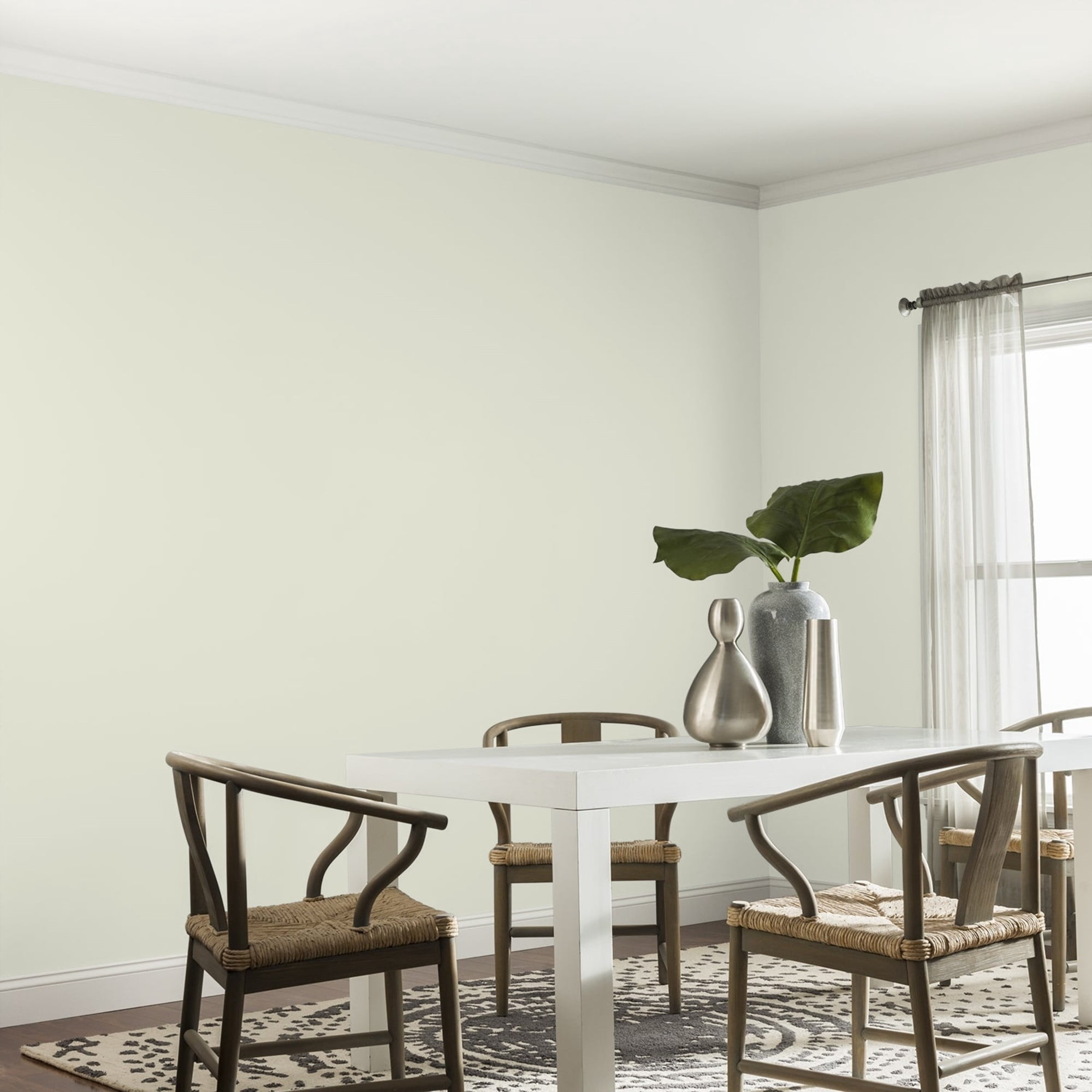 Glidden HEP Wild Wheat / Green, Eggshell Interior Paint with Primer, 1 Quart