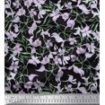 thumbnail image 1 of Soimoi Cotton Duck Fabric Leaves & Wild Flower Floral Fabric Prints by Yard 42 Inch Wide, 1 of 3