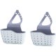 thumbnail image 1 of Rejilla De Almacenamiento De Fregadero De 2 Piezas, Jabonera De Esponja, Cesta Colgante De Escurridor, Para Almacenamiento De Cocina, Estante De Drenaje, Otro Almacenamientoblue. Afortunado Sencillez, 1 of 5
